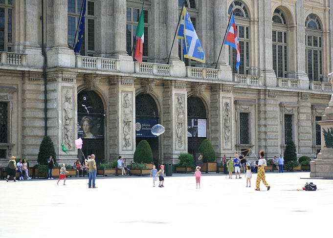 Turin center Italy travel