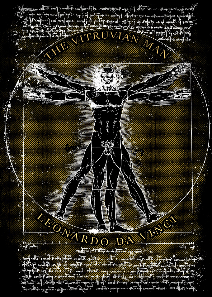 Leonardo Sketch Vitruvian