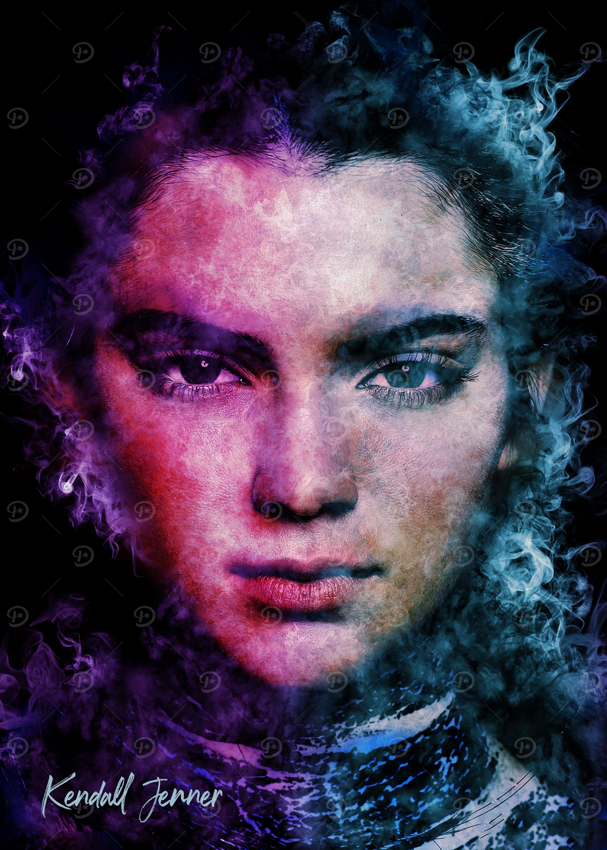 kendall jenner face