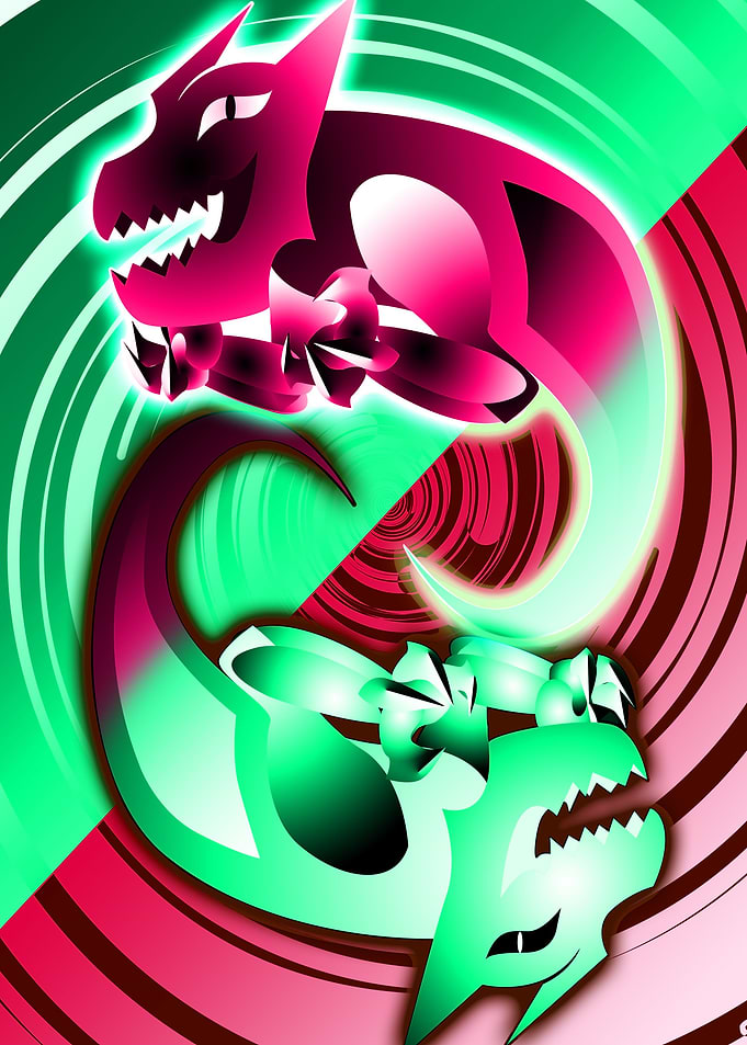 Intertwined Dragons