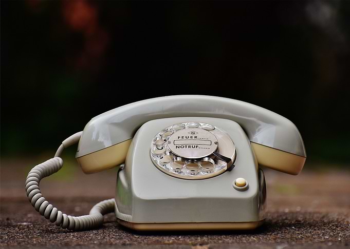 cord dial telephone