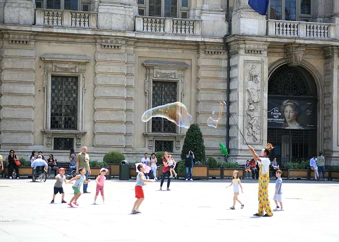 Turin center Italy travel