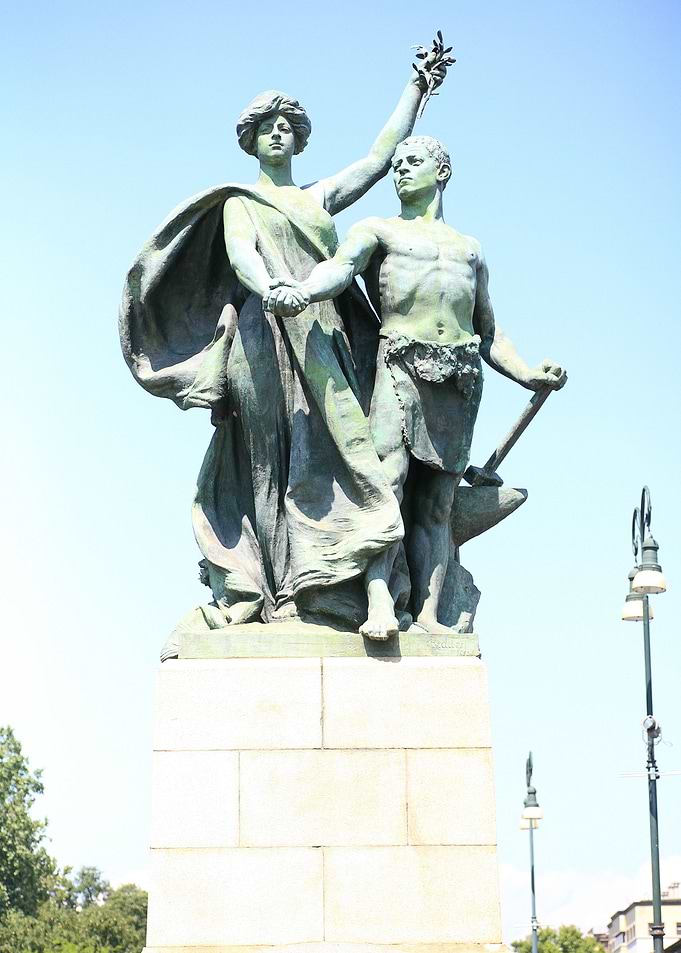 Turin center Italy travel