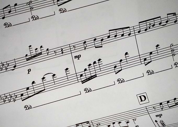key music note