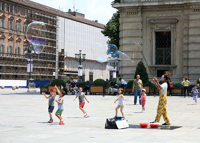 Turin center Italy travel