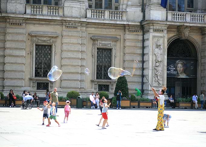 Turin center Italy travel