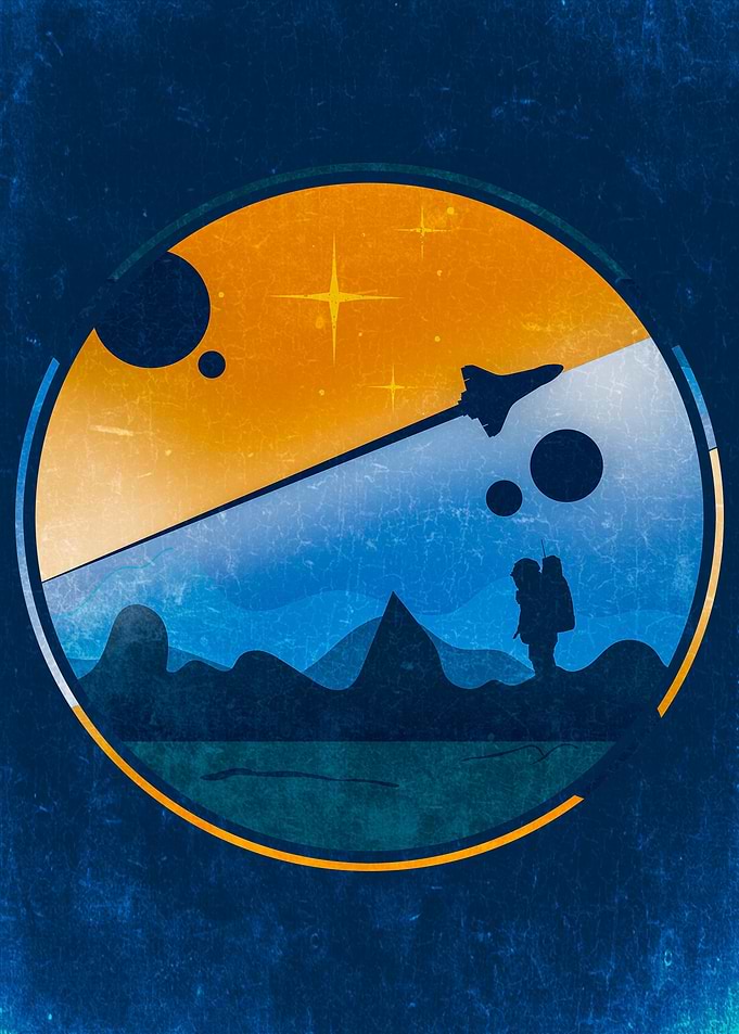 Space Travel Retro