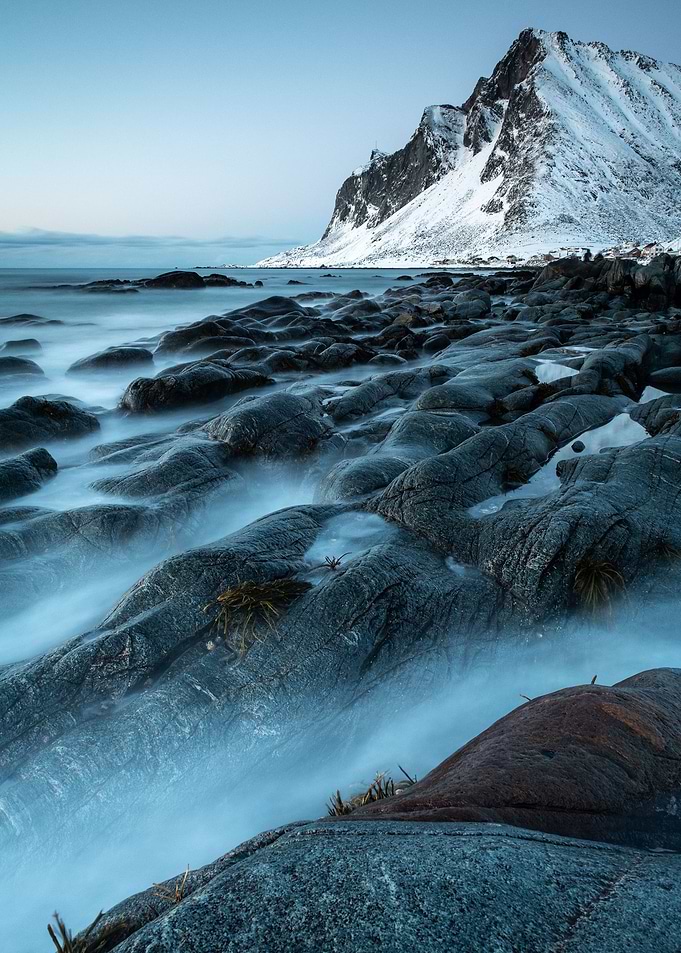 Blue Hour Lofoten Islands