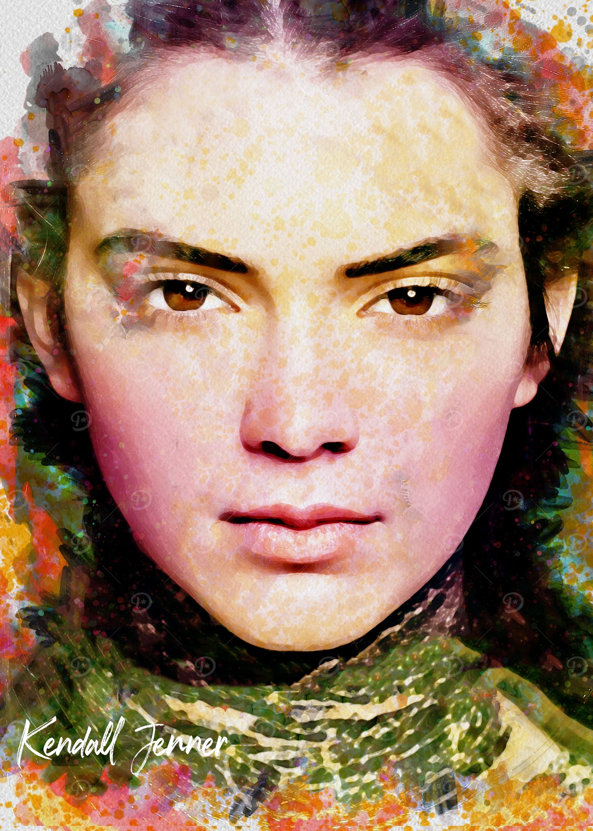 kendall jenner face