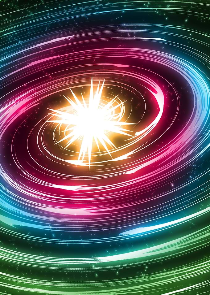 Rainbow Sprial Galaxy