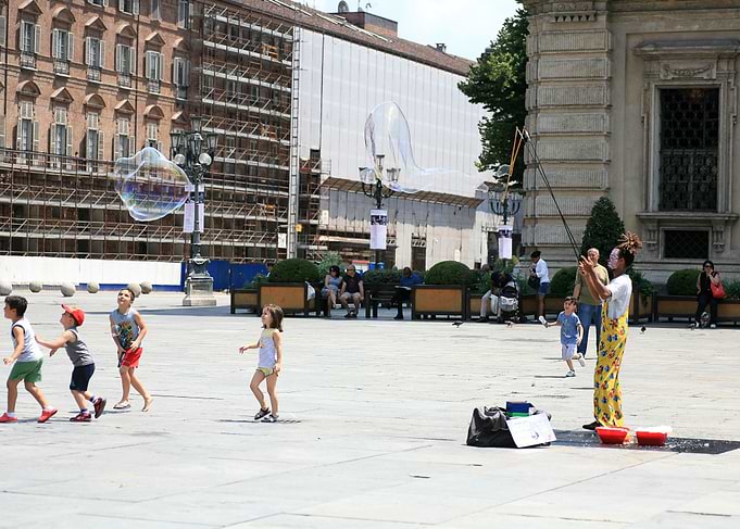 Turin center Italy travel