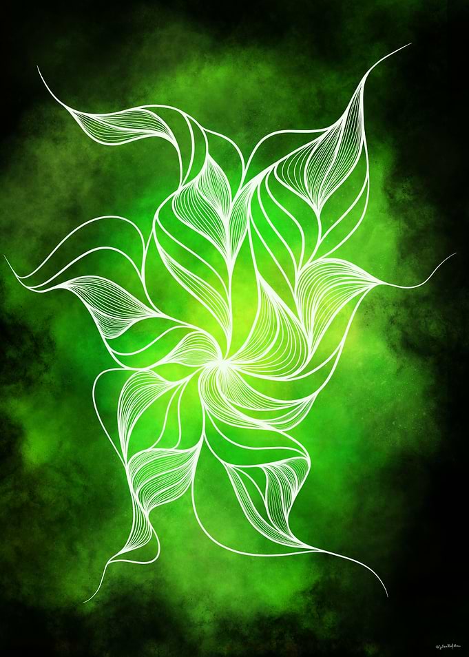 Flowing in Green