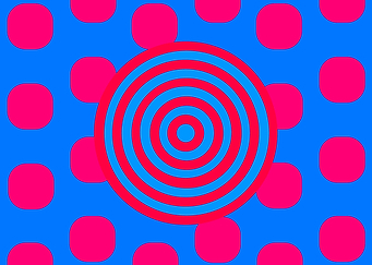 Circles on Red Dots