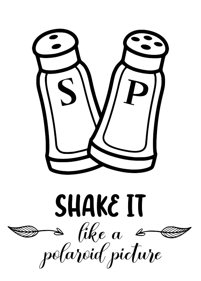 Funny Kitchen Salt