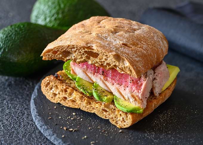 Sandwich with tuna