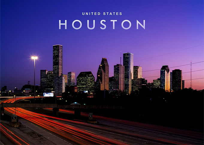 Houston night view