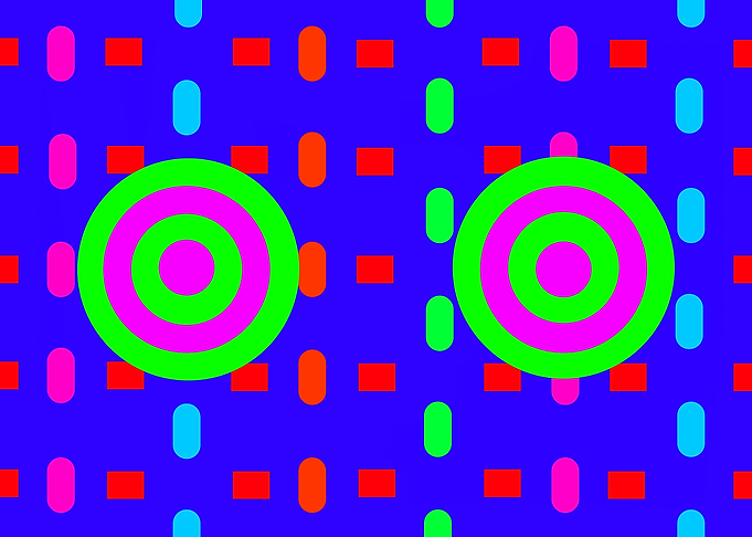 Pair of Circles on Capsule