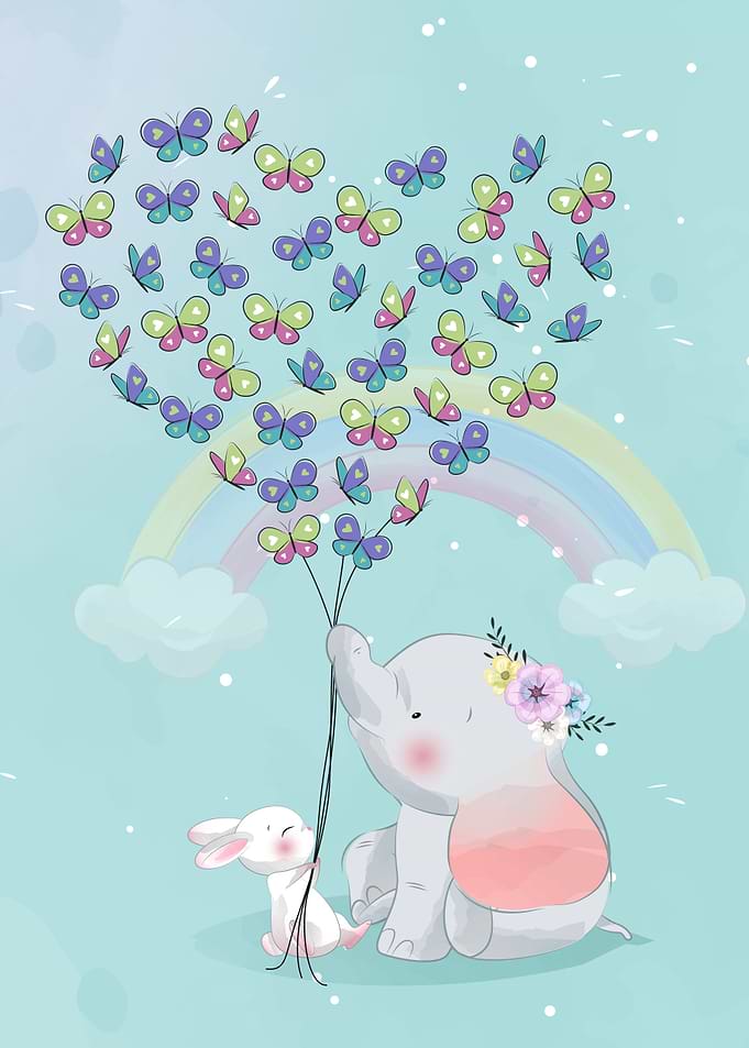 elephant and bunny