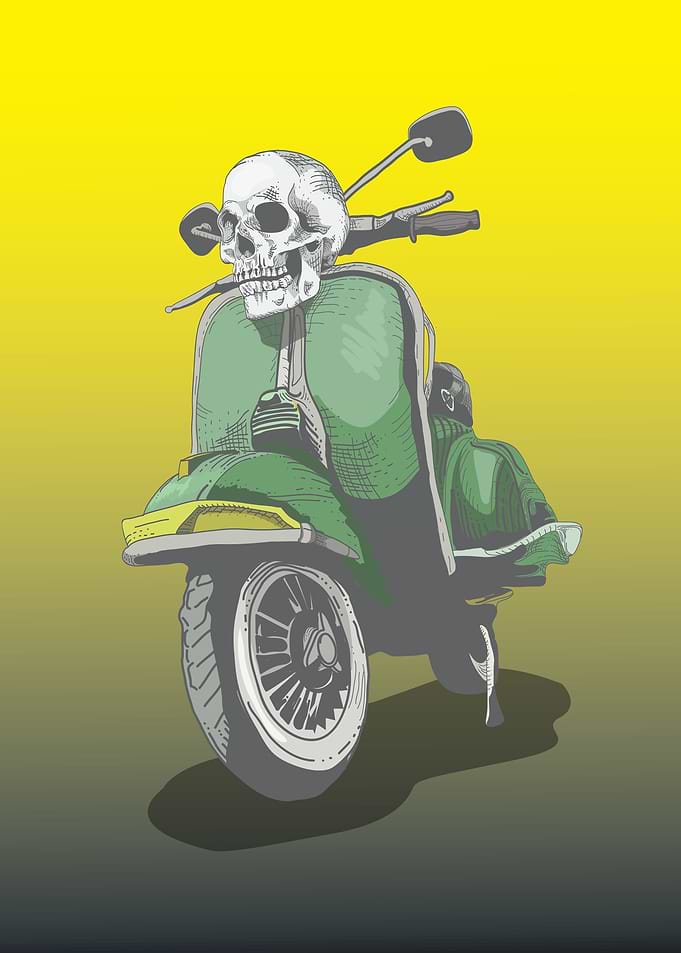 vespa skull