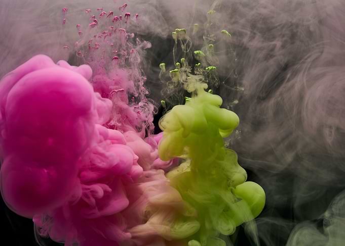 Abstract Liquid Ink