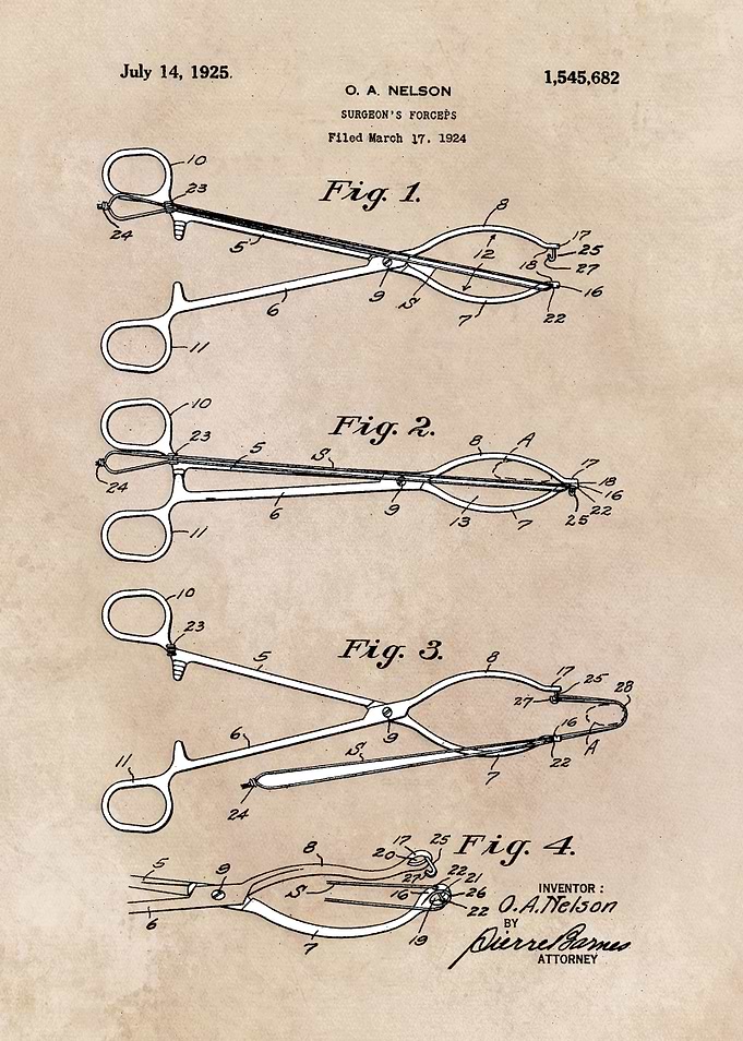 patent Nelson Surgeons for
