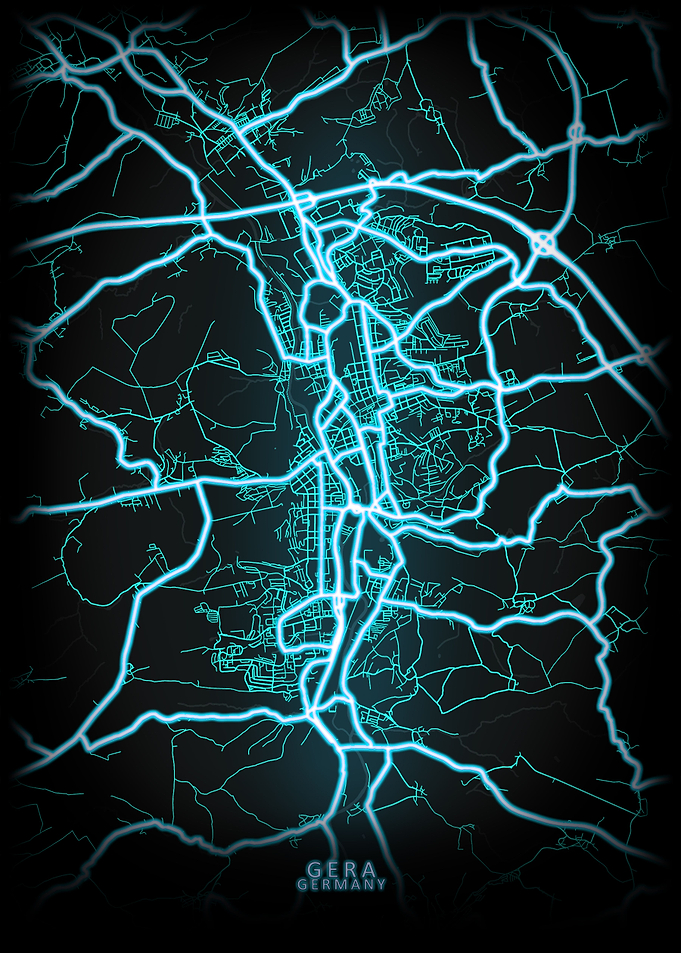 Gera Germany City Map