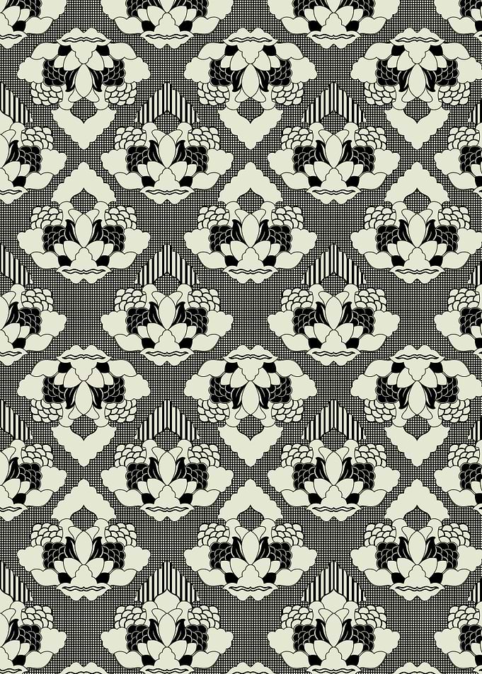 Oriental Lotus pattern