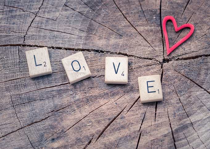 scrabble love