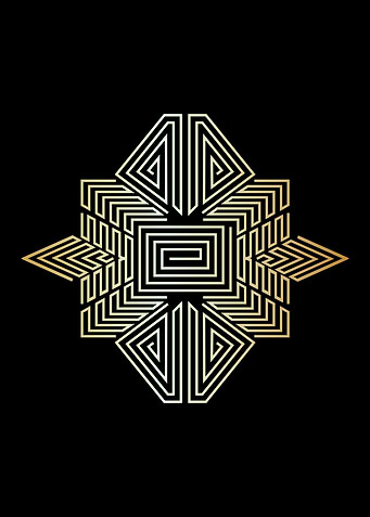 Abstract polygon wallpaper