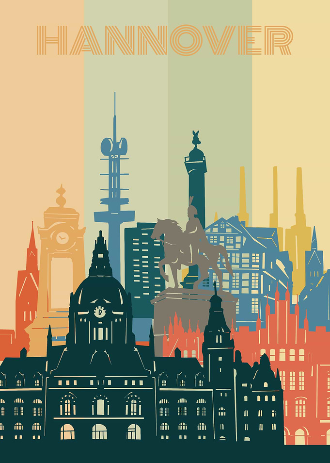 hannover city retro