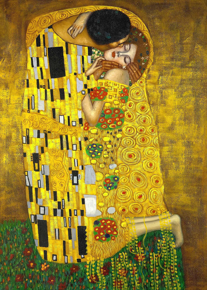 The Kiss by Gustav Klimt