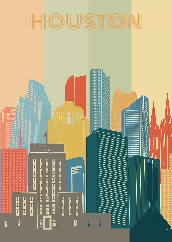 houston city retro