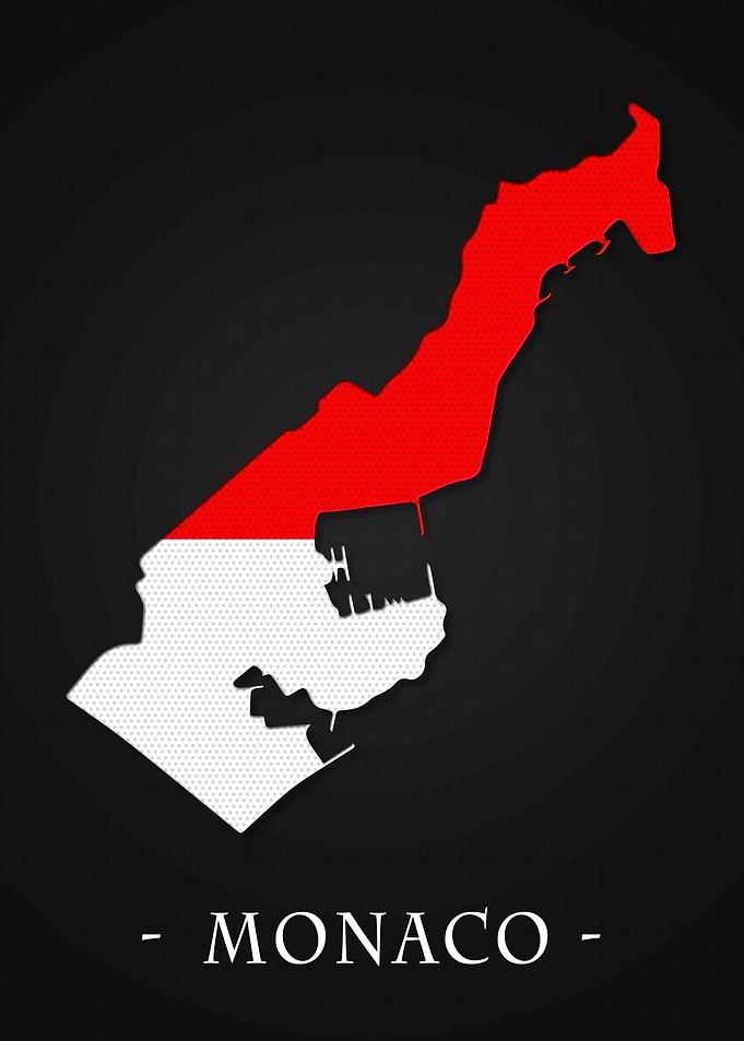Map County Monaco