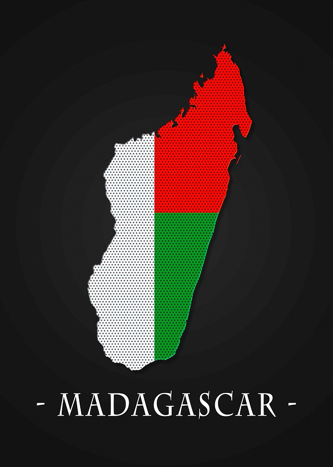 Map County Madagascar