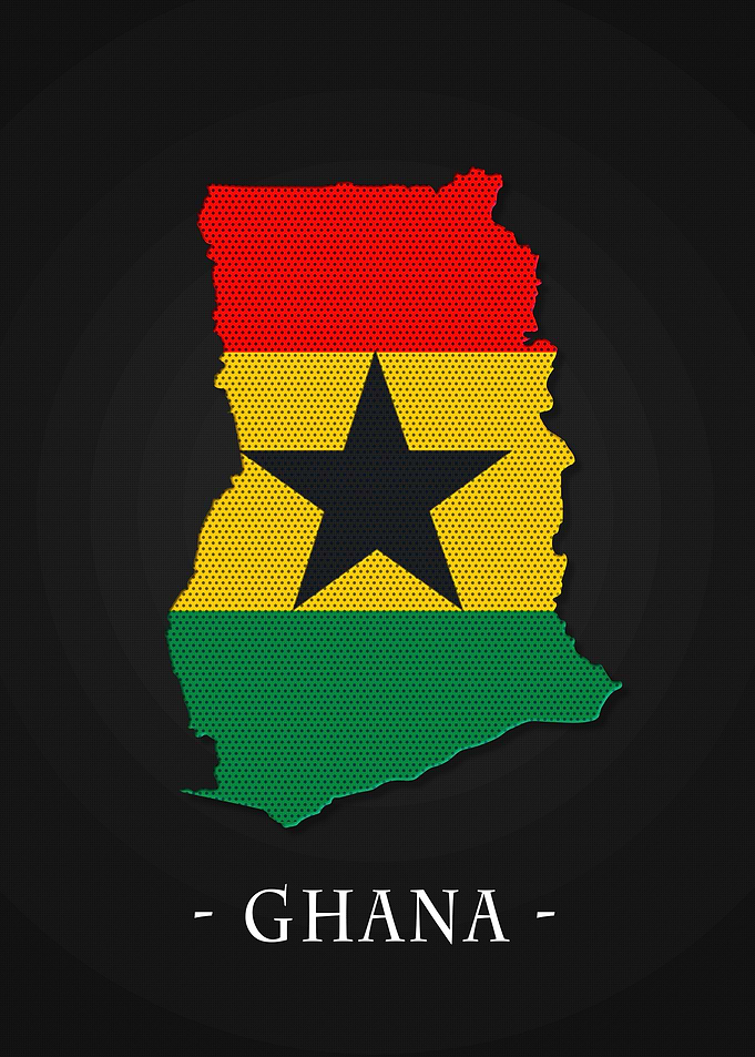 Map County Ghana