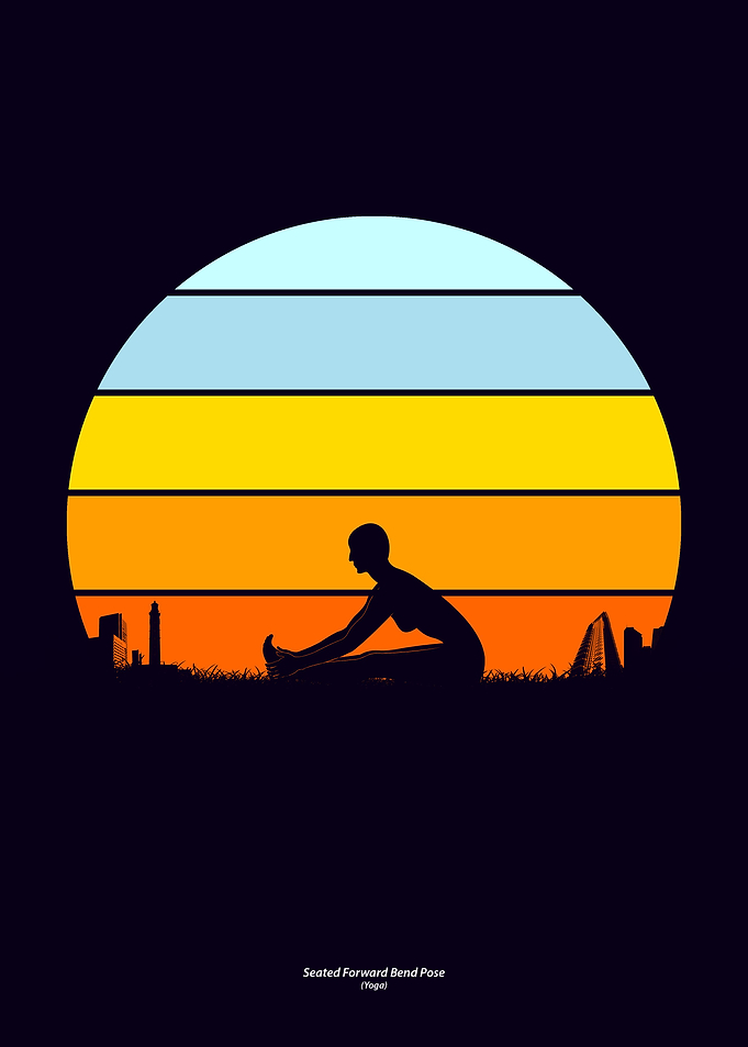 Seated Forward Bend pose