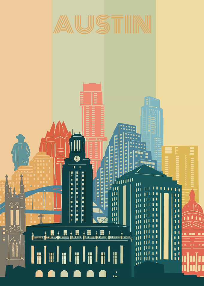 austin city retro