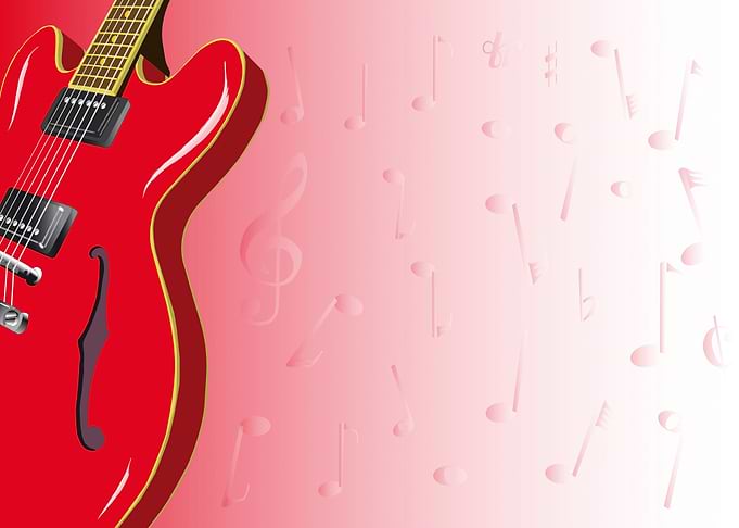 Red Guitar