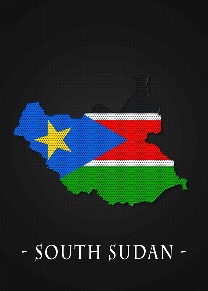 Map County South Sudan