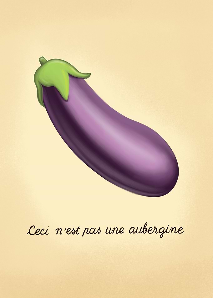 This is not an eggplant