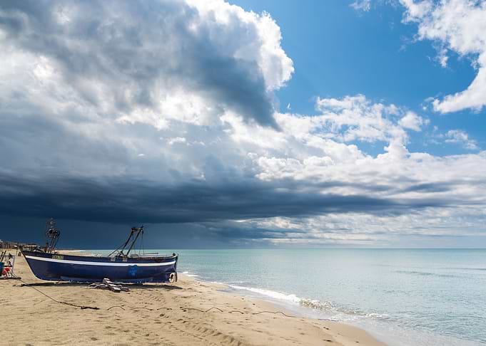 Sea near Torvaianica