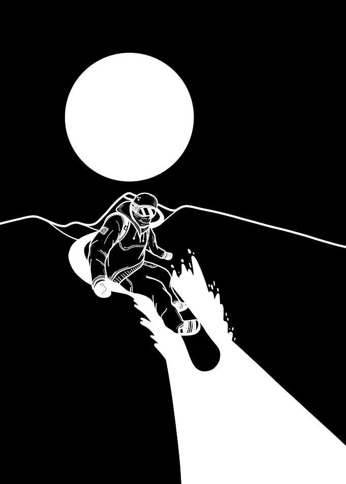 The Moon rider