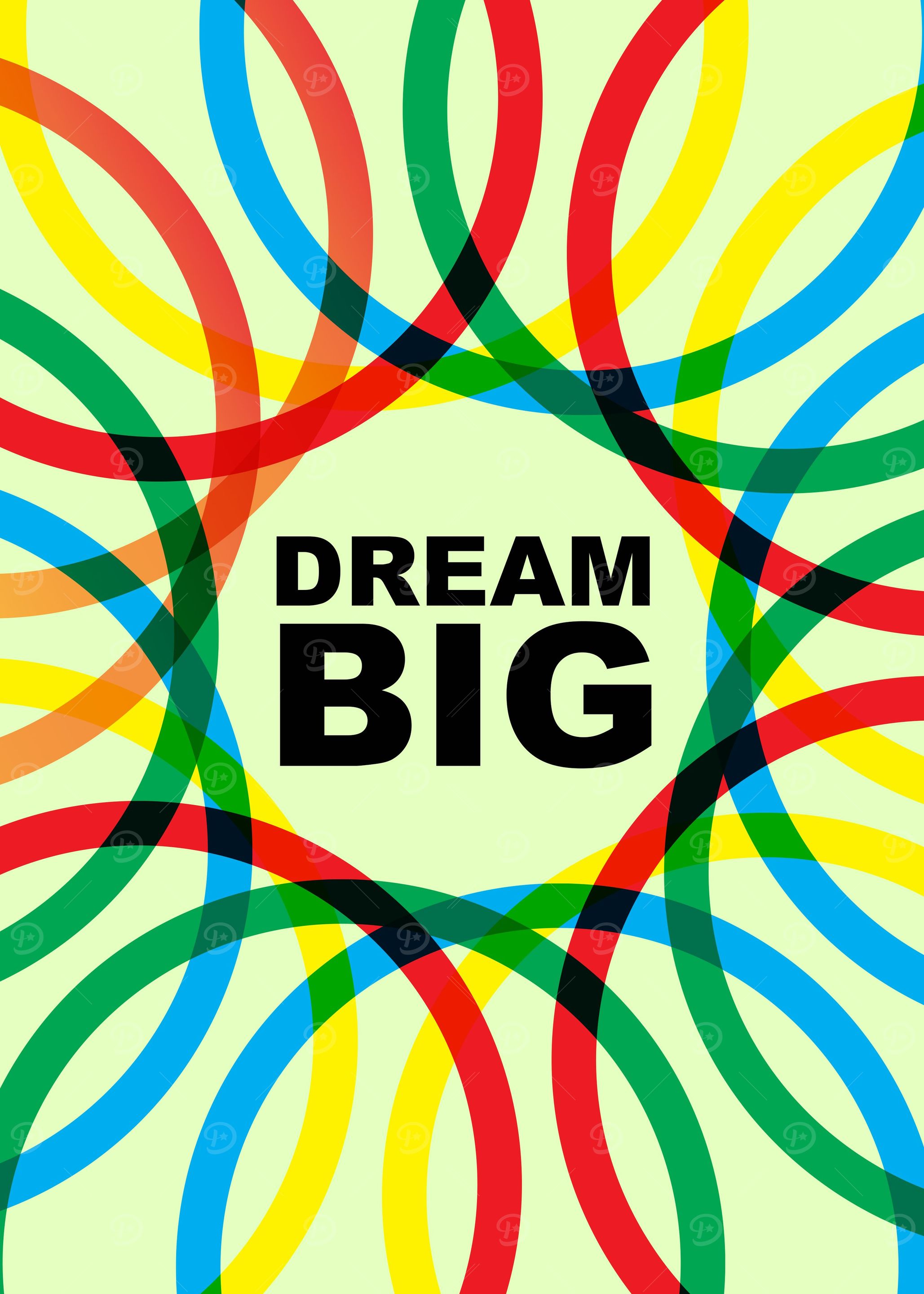 Dream big wall art
