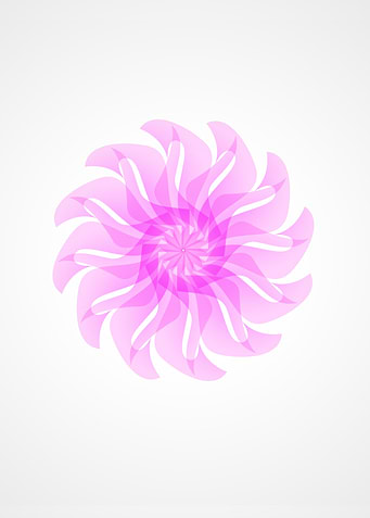 pink wind propeller