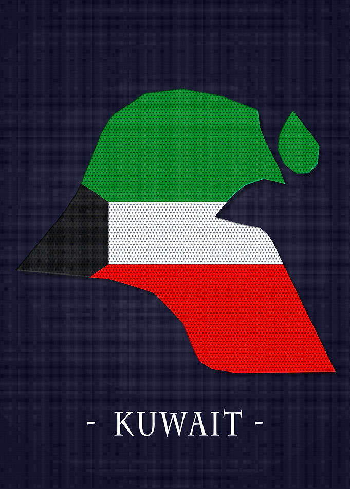 Map County Kuwait