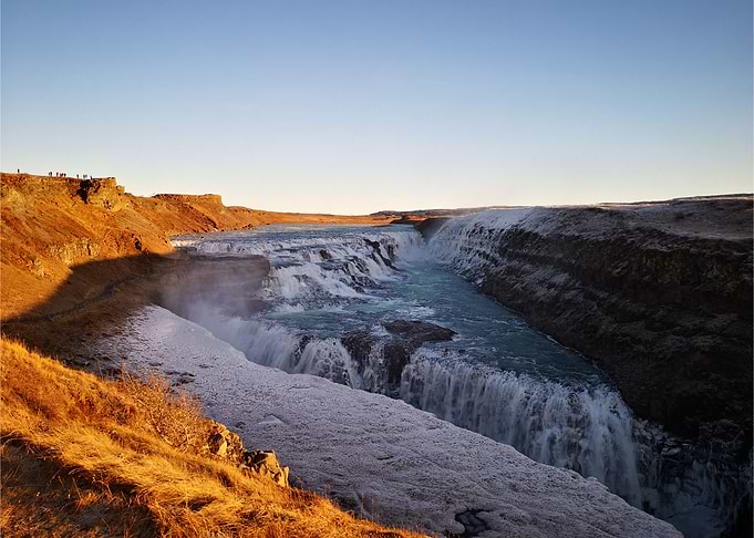 Frozen Waterfall