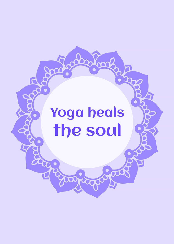 Yoga heals the soul