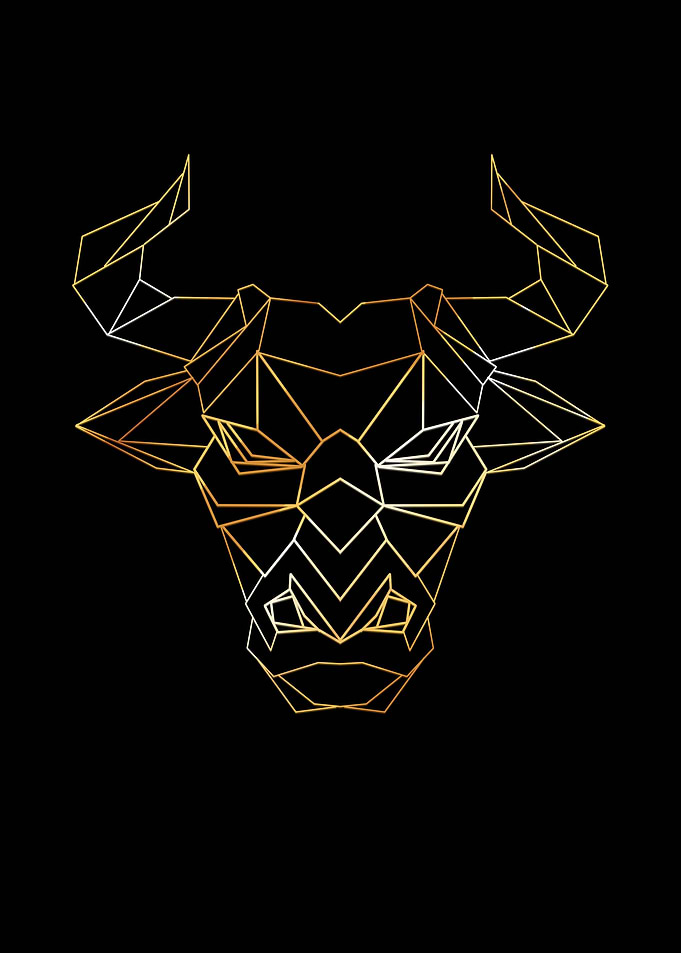 Taurus Zodiac Polygon