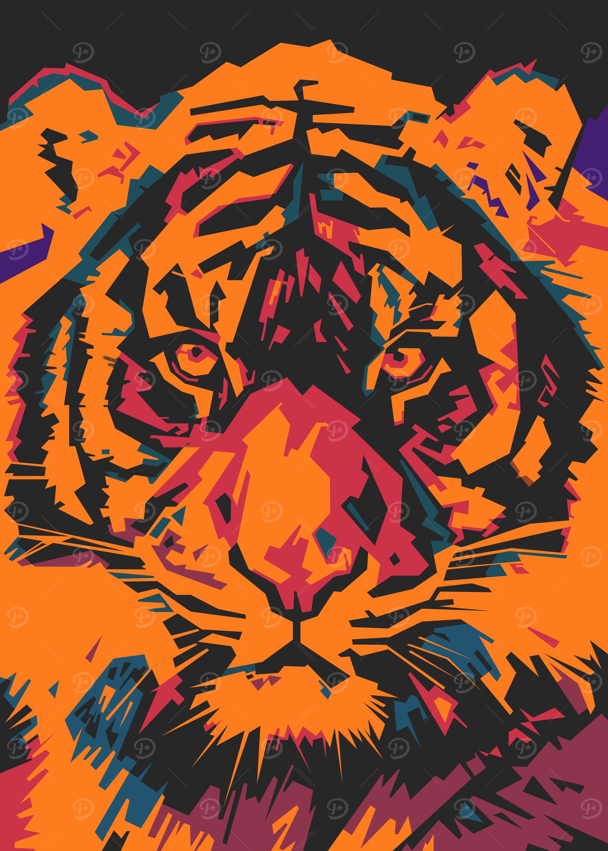 Tiger face