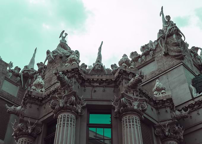 House with Chimeras